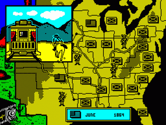 North And South Screenshot 16 (Spectrum 48K/128K)