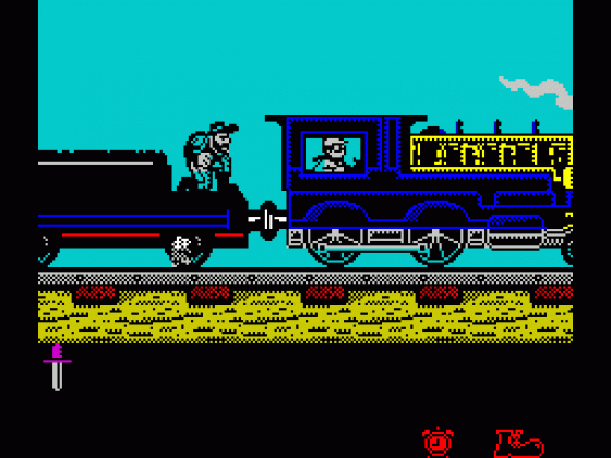 North And South Screenshot 19 (Spectrum 48K)