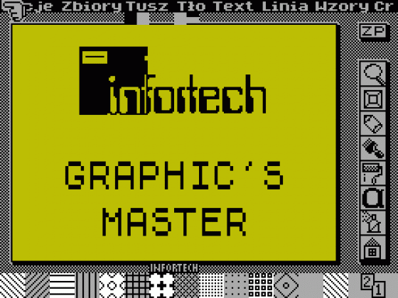 Graphics Master Screenshot 1 (Spectrum 48K)