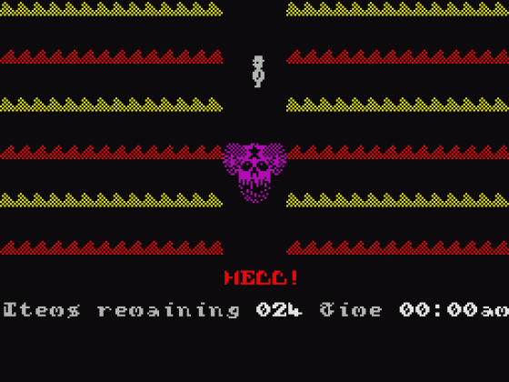 Jet Set Willy: Heaven And Hell Screenshot 8 (Spectrum 48K)