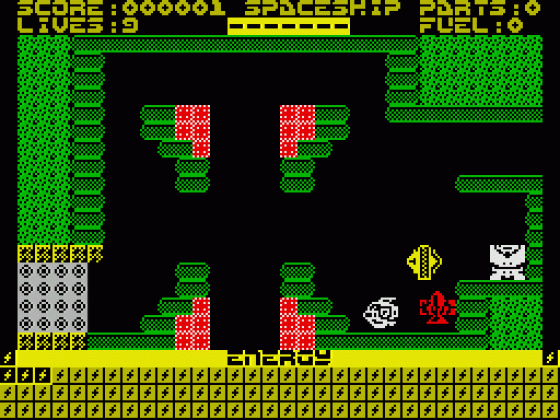 Zukinox Screenshot 7 (Spectrum 48K/128K/+2/+3)