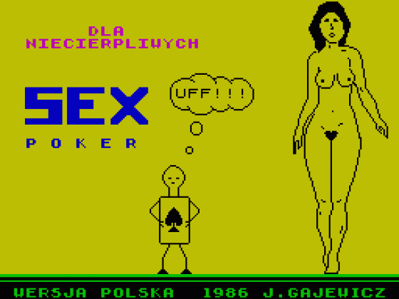 Sex Poker Dla Niecierpliwych