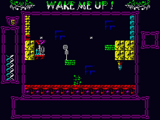 Wake Me Up Screenshot 6 (Spectrum 48K/128K)