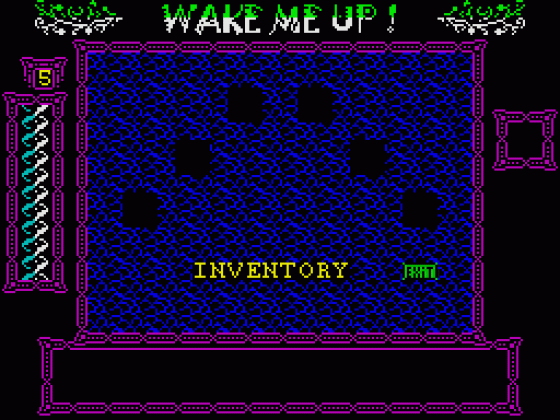 Wake Me Up Screenshot 9 (Spectrum 48K/128K)