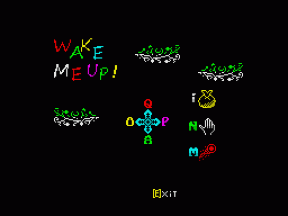 Wake Me Up Screenshot 17 (Spectrum 48K/128K)