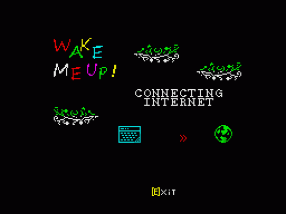 Wake Me Up Screenshot 18 (Spectrum 48K/128K)