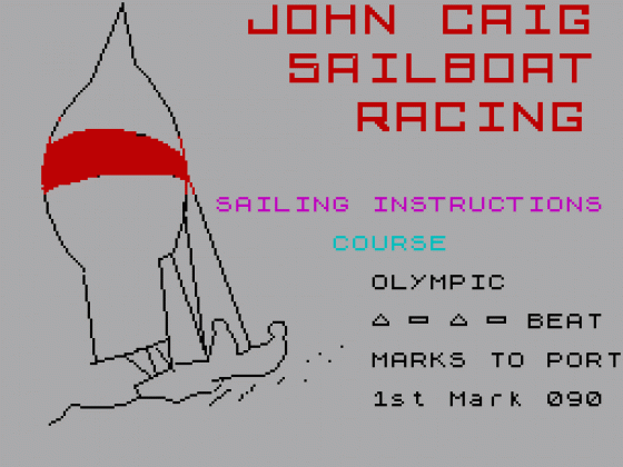 John Caig Sailboat Racing