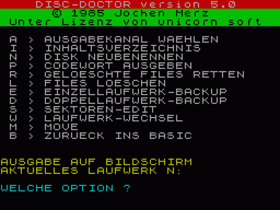 Disc-Doctor Screenshot