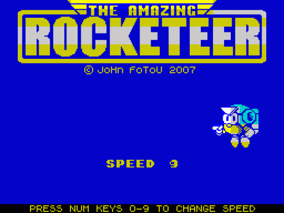 The Amazing Rocketeer
