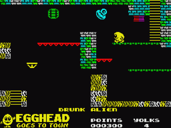 Egghead Goes To Town Screenshot 12 (Spectrum 48K/128K/+2/+3)