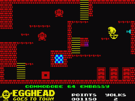 Egghead Goes To Town Screenshot 26 (Spectrum 48K/128K/+2/+3)