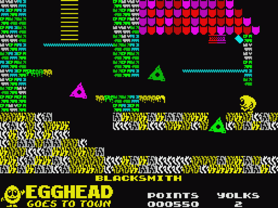 Egghead Goes To Town Screenshot 27 (Spectrum 48K/128K/+2/+3)