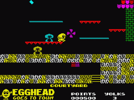 Egghead Goes To Town Screenshot 28 (Spectrum 48K/128K/+2/+3)