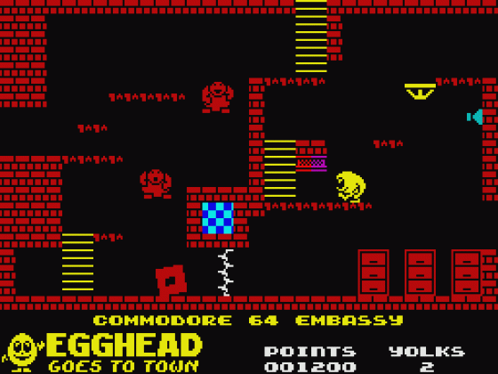 Egghead Goes To Town Screenshot 36 (Spectrum 48K/128K/+2/+3)