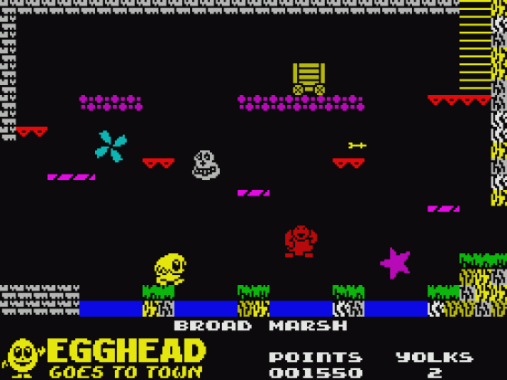 Egghead Goes To Town Screenshot 39 (Spectrum 48K/128K/+2/+3)