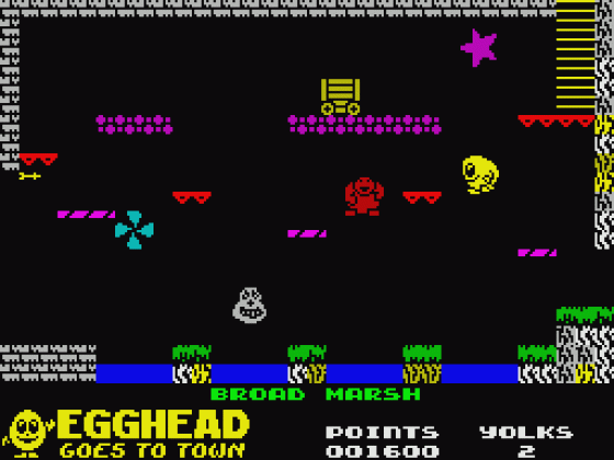 Egghead Goes To Town Screenshot 41 (Spectrum 48K/128K/+2/+3)