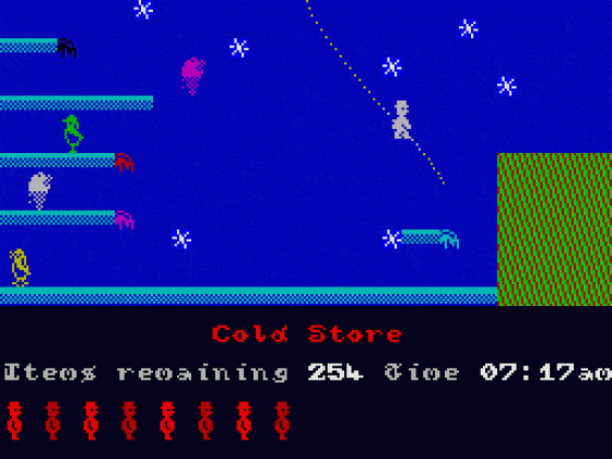 Jet Set Willy: The Nightmare Edition Screenshot 11 (Spectrum 48K/128K/+2/+3)