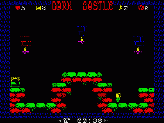 Dark Castle Screenshot 6 (Spectrum 48K/128K/+2/+3)