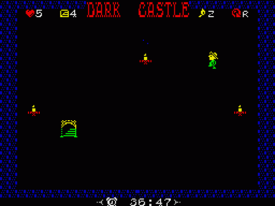 Dark Castle Screenshot 17 (Spectrum 48K/128K/+2/+3)
