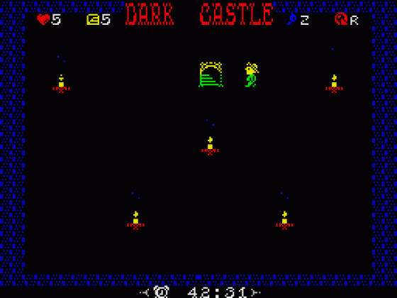 Dark Castle Screenshot 20 (Spectrum 48K/128K/+2/+3)