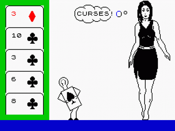 Animated Strip Poker Screenshot 24 (Spectrum 48K)