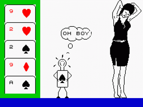 Animated Strip Poker Screenshot 30 (Spectrum 48K)