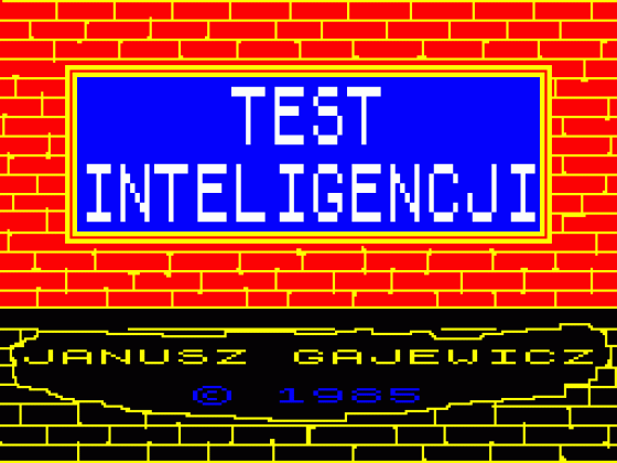 Test Inteligencji