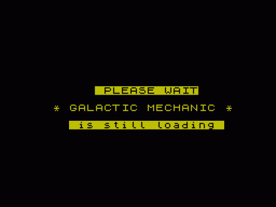 Galactic Mechanic