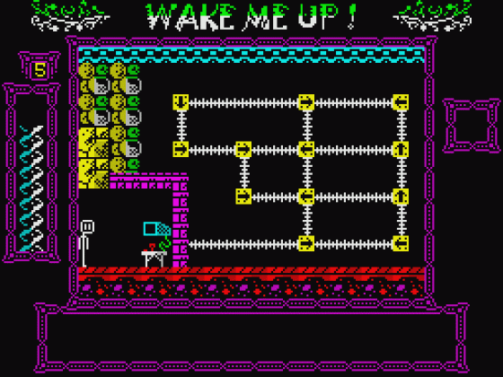 Wake Me Up Screenshot 6 (Spectrum 48K/128K/+2/+3)