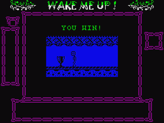 Wake Me Up Screenshot 10 (Spectrum 48K/128K/+2/+3)