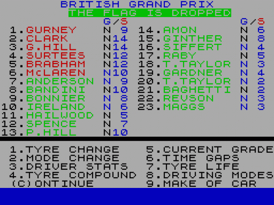 World of Grand Prix Racing - 1964-1967 And 1989-1991 Screenshot