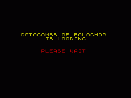 Catacombs Of Balachor