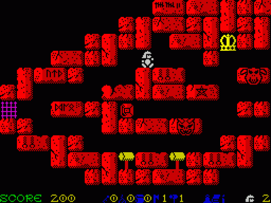 Catacombs Of Balachor Screenshot 5 (Spectrum 48K/128K)