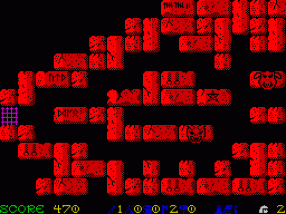 Catacombs Of Balachor Screenshot 8 (Spectrum 48K/128K)