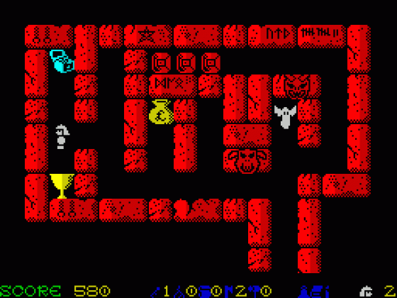 Catacombs Of Balachor Screenshot 9 (Spectrum 48K/128K)