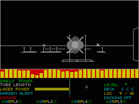 Komplex Screenshot 1 (Spectrum 48K)