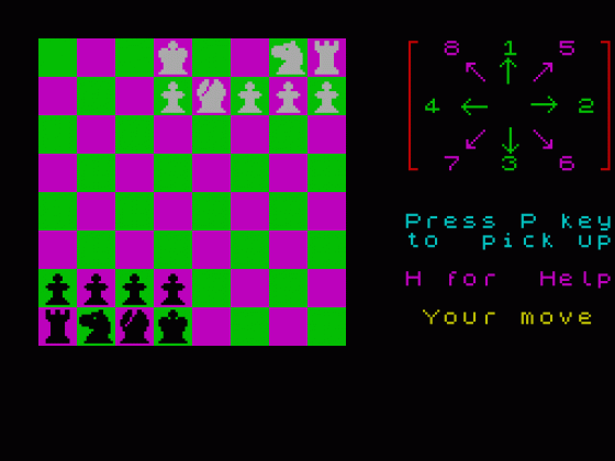 First Moves Screenshot 1 (Spectrum 48K)