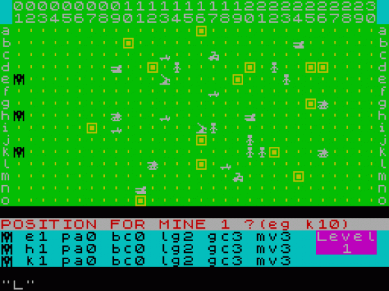 Redweed Screenshot 1 (Spectrum 48K)