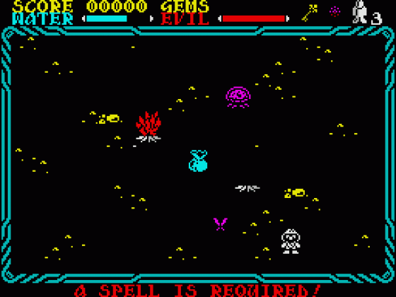 Mire Mare Screenshot 28 (Spectrum 48K/128K/+2/+3)