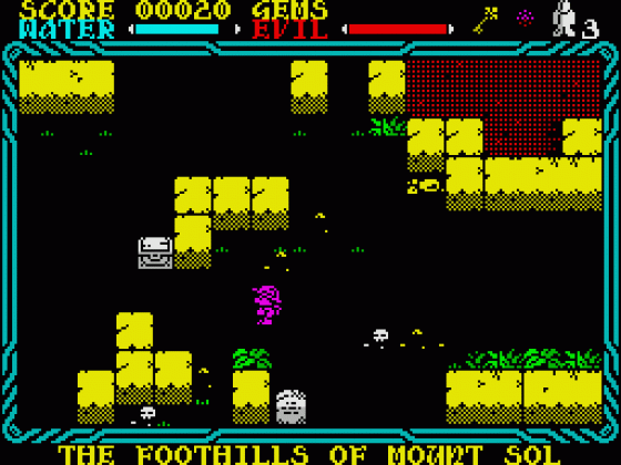 Mire Mare Screenshot 34 (Spectrum 48K/128K/+2/+3)