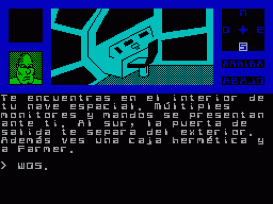 Estacion Acuario Screenshot 1 (Spectrum 48K/128K)