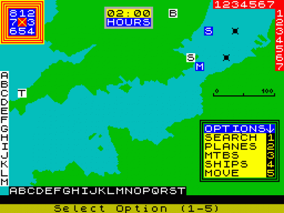 Operation Cerberus Screenshot 1 (Spectrum 48K)