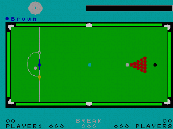 Tournament Snooker Screenshot 1 (Spectrum 48K)