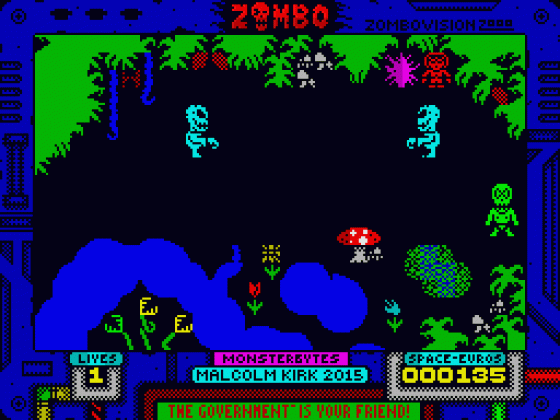 Zombo Screenshot 6 (Spectrum 48K/128K/+2/+3)