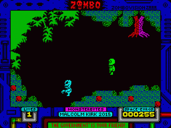 Zombo Screenshot 9 (Spectrum 48K/128K/+2/+3)