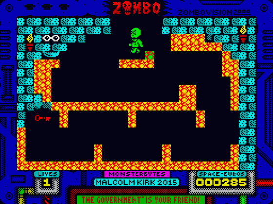 Zombo Screenshot 13 (Spectrum 48K/128K/+2/+3)