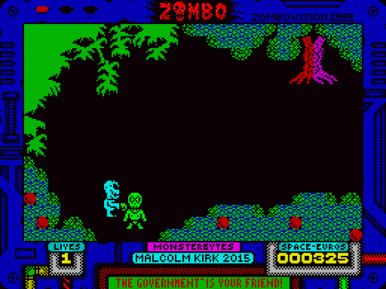 Zombo Screenshot 17 (Spectrum 48K/128K/+2/+3)