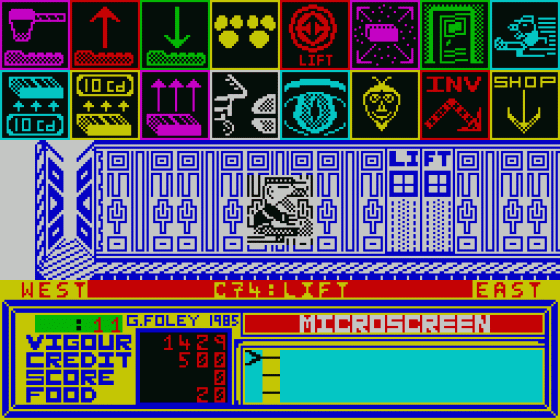 A Ticket To Ride Screenshot 7 (Spectrum 48K)