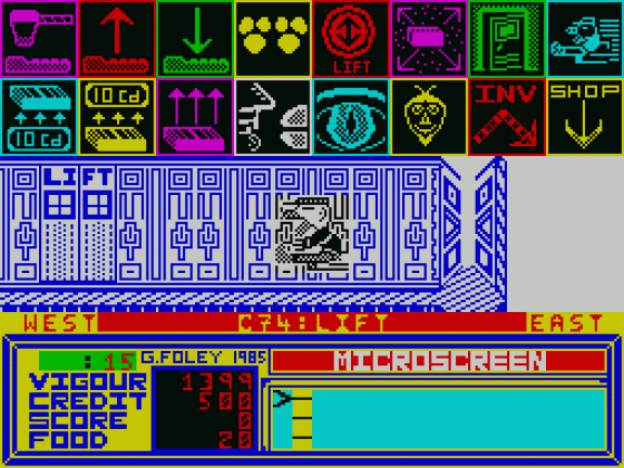 A Ticket To Ride Screenshot 8 (Spectrum 48K)