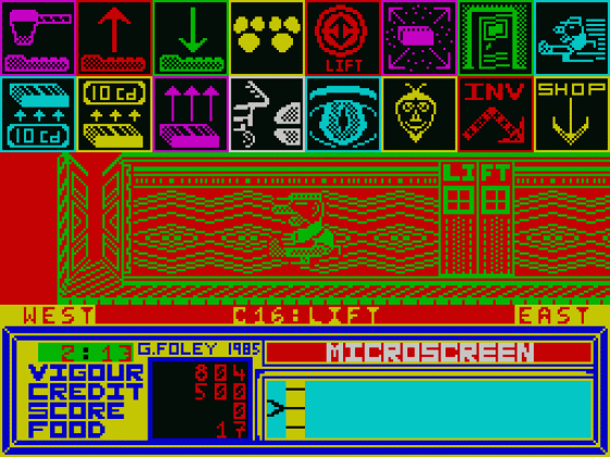 A Ticket To Ride Screenshot 12 (Spectrum 48K)